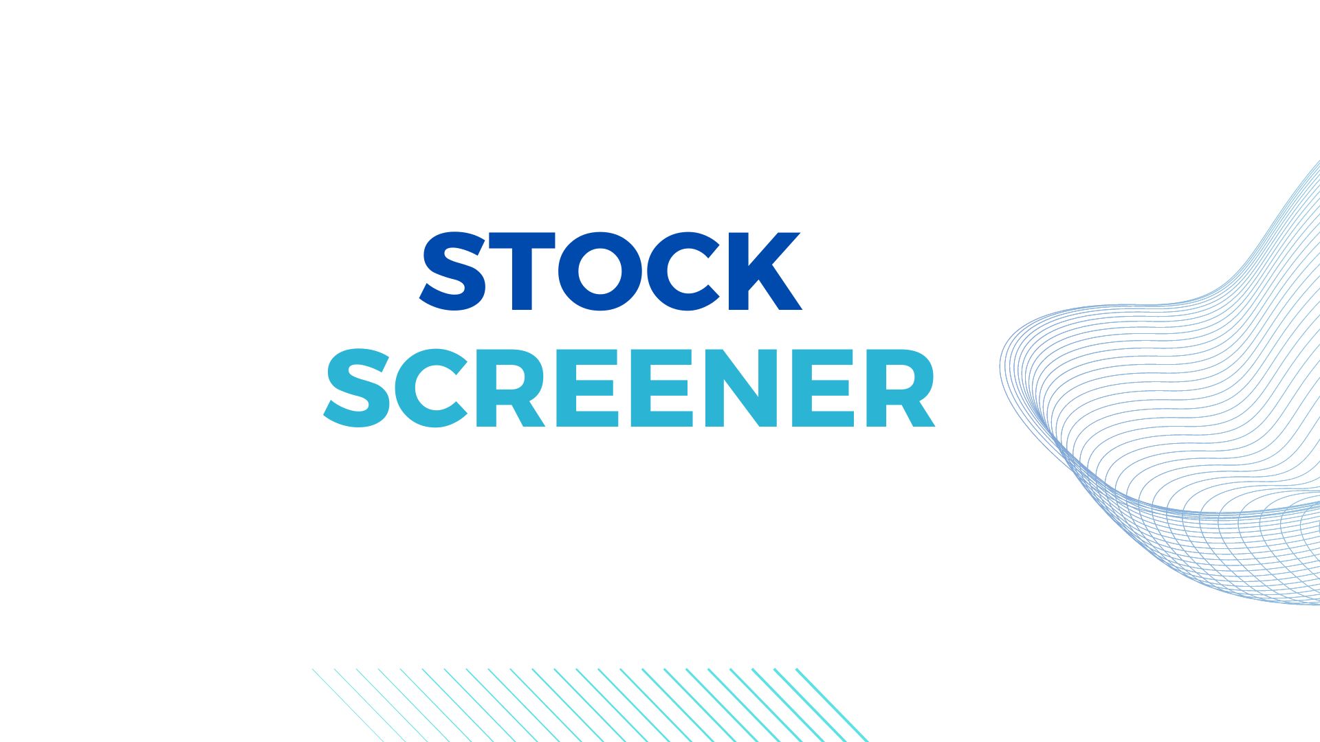 STOCK SCREENER